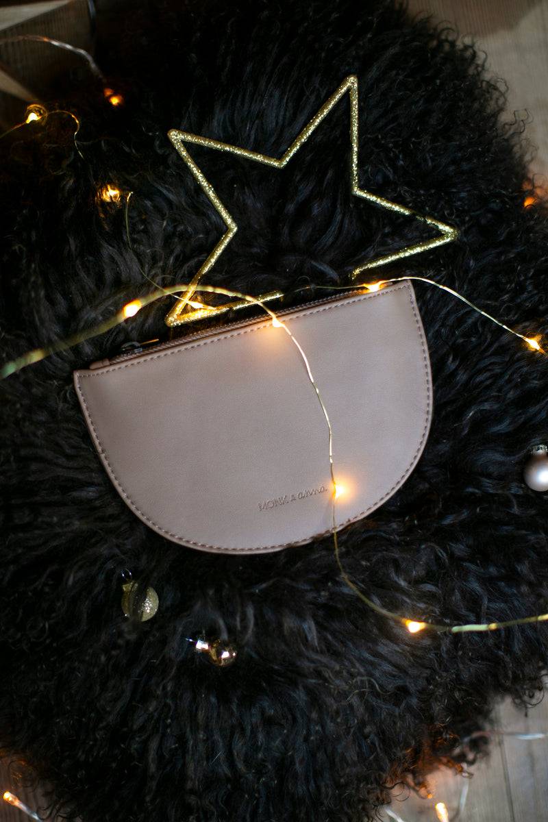 Olive E Miele HALF MOON WALLET CACAO Saldi Di Fabbrica