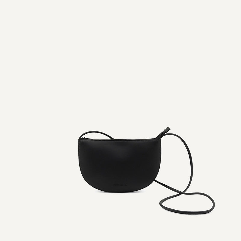 Olive E Miele HALF MOON BAG NERO Vendite Flash