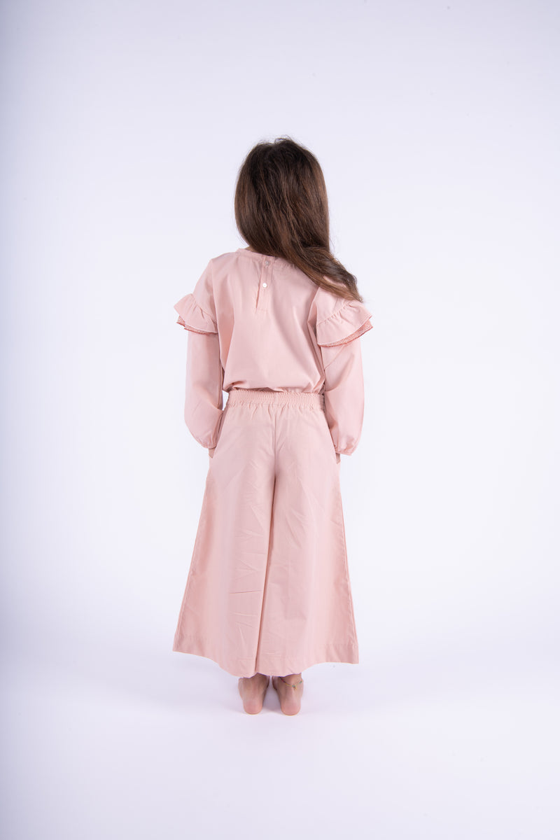 Olive E Miele PANTALONE MOLLIE POPELINE BLUSH Outlet
