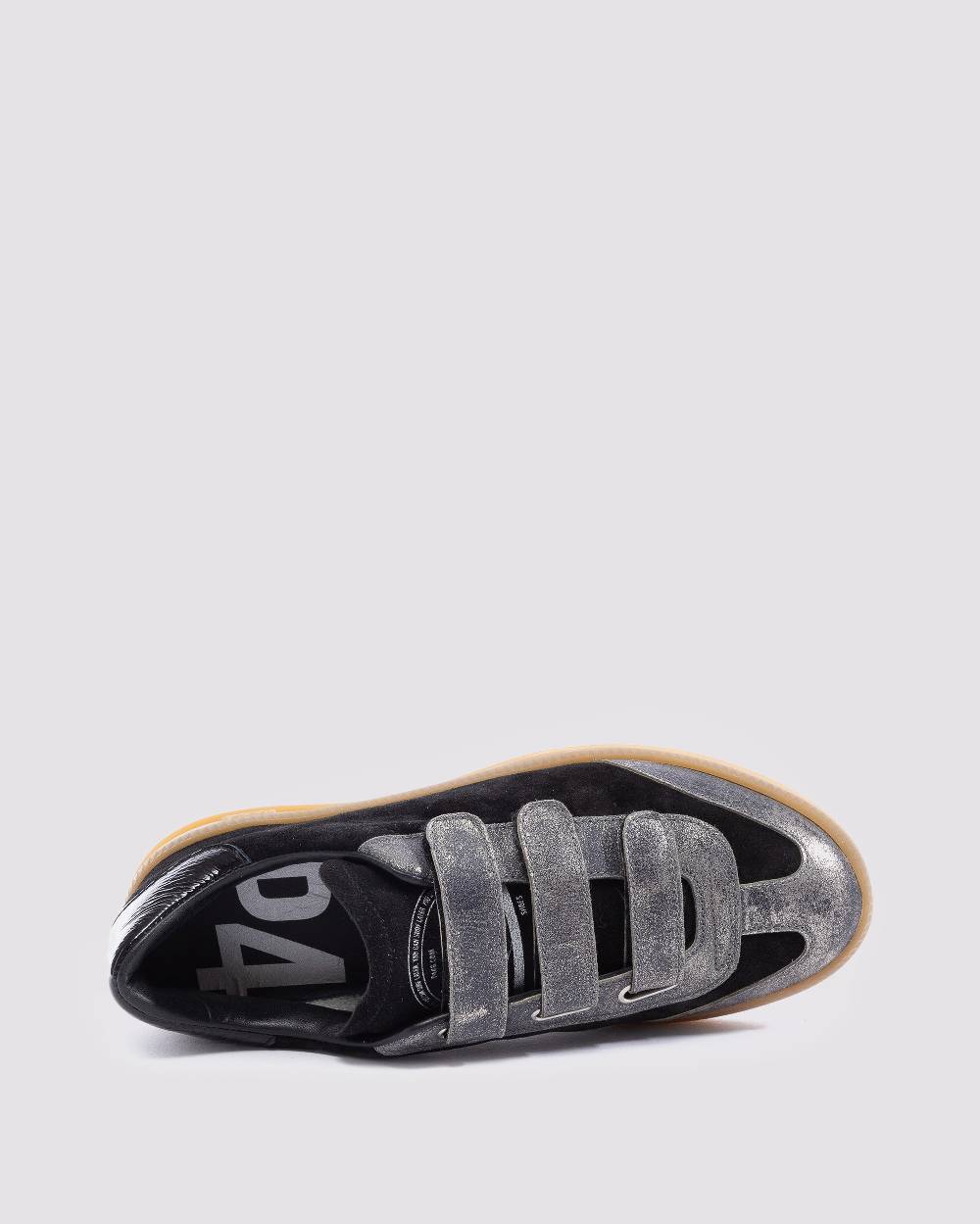 P448 Monza Velcro Black Italia