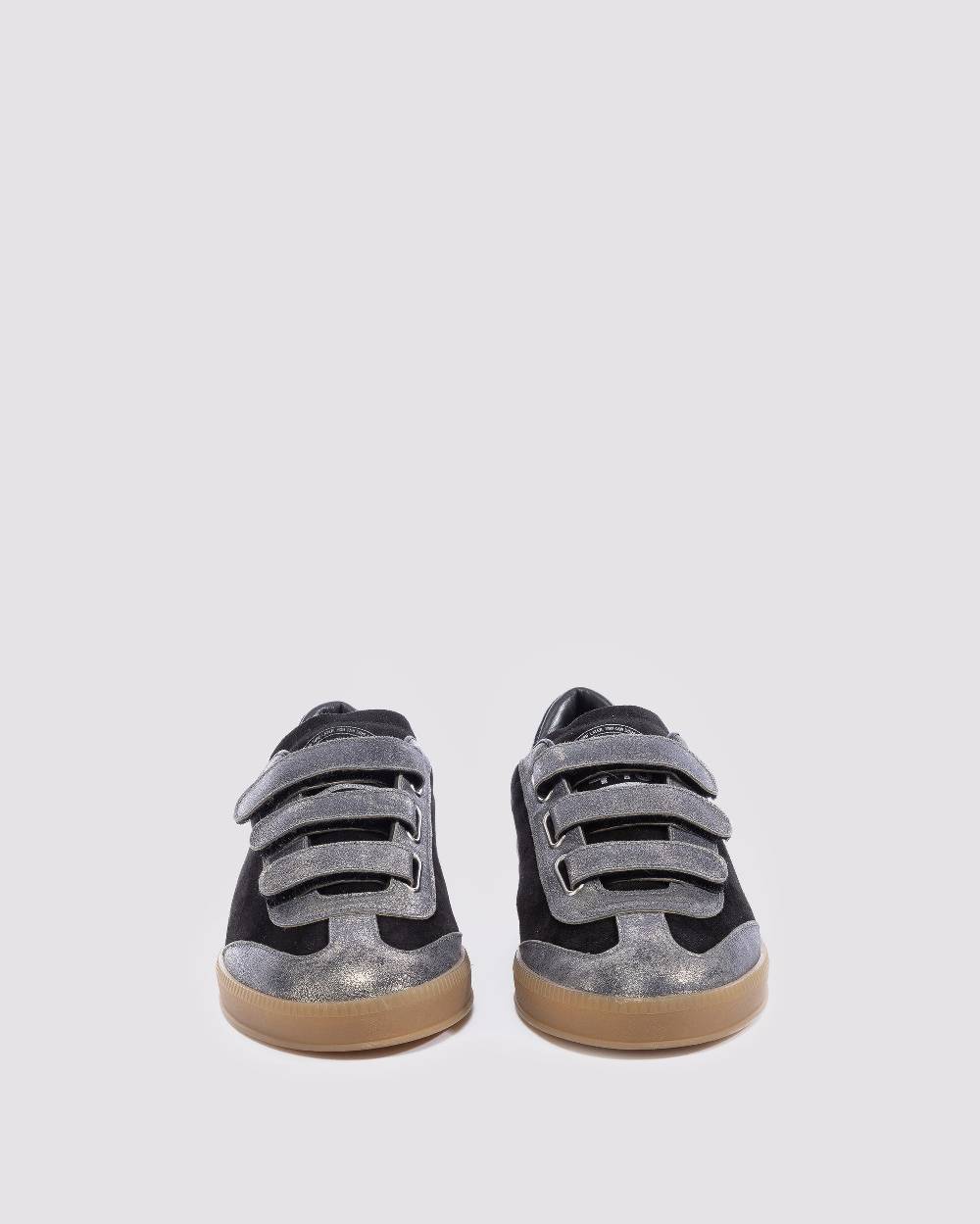 P448 Monza Velcro Black Italia