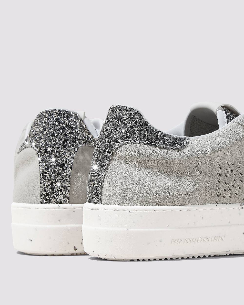 P448 Thea Recycled White/Silver Vendite Flash