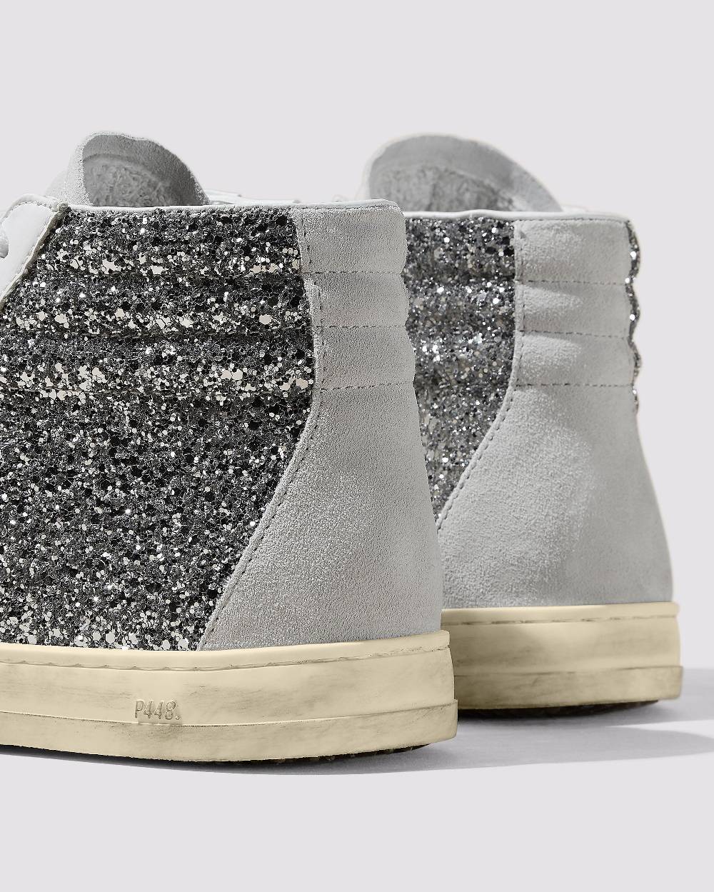 P448 Skate Recycled White/Silver Negozio