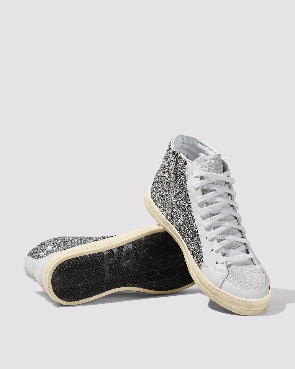 P448 Skate Recycled White/Silver Negozio