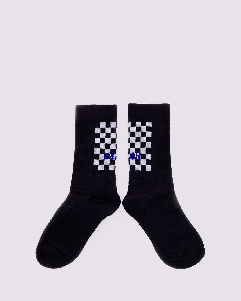 P448 Socks Black/Check Affare Del Giorno