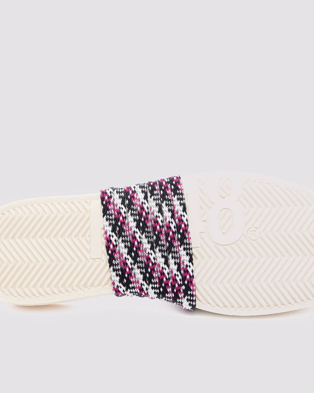 P448 Shoelaces Multi Fuchsia Sconto