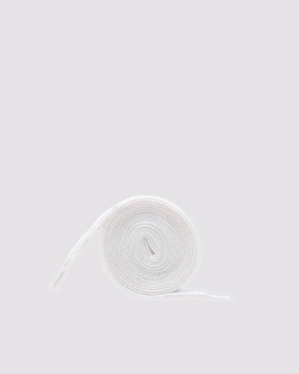 P448 Shoelaces White/Glitter Offerte