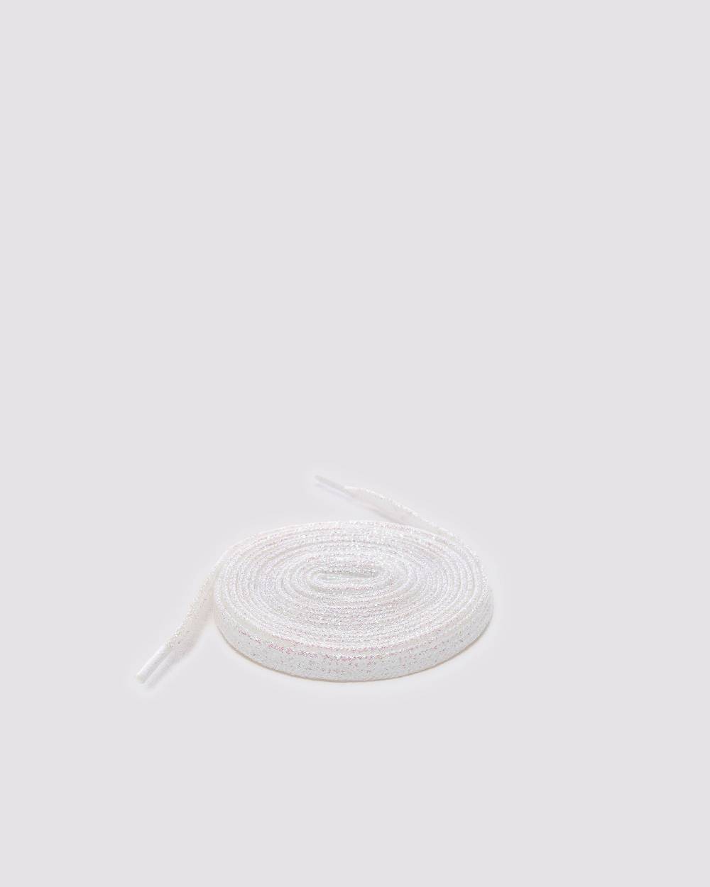 P448 Shoelaces White/Glitter Offerte