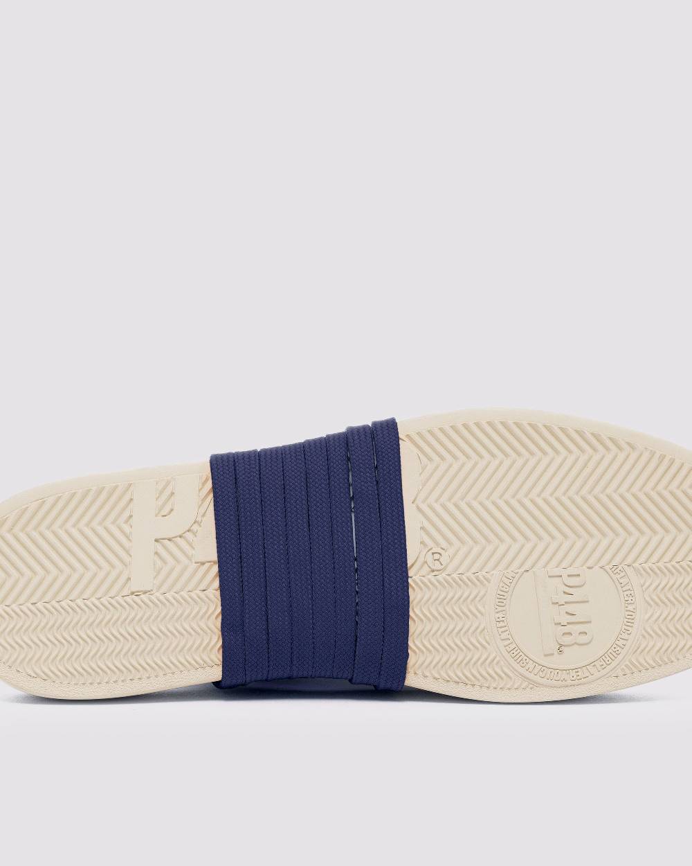 P448 Shoelaces Dark Blue Nuova
