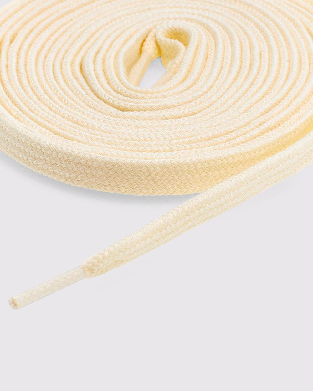P448 Shoelaces Ivory In Linea
