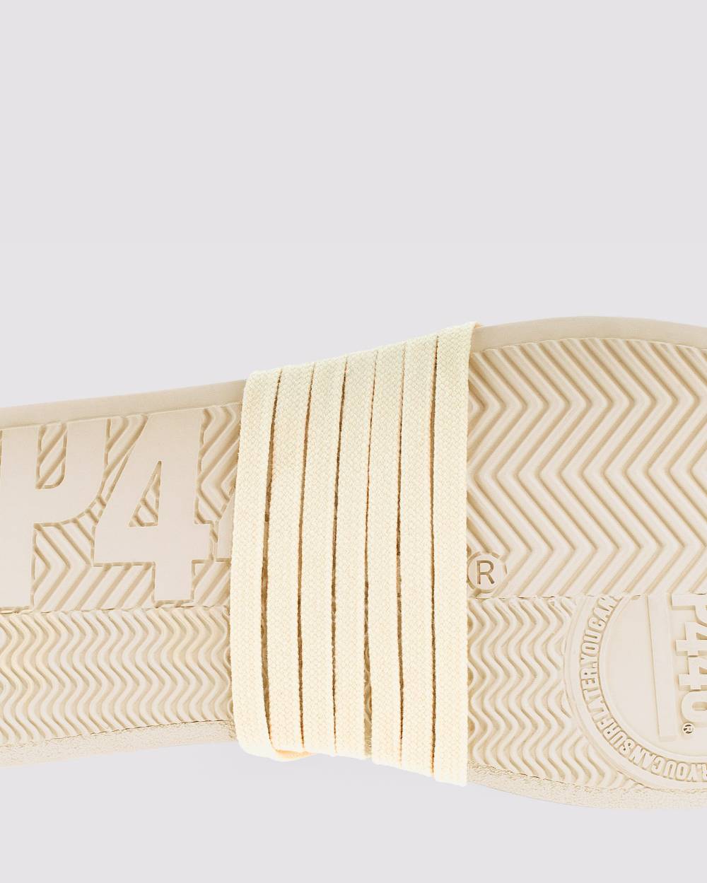 P448 Shoelaces Ivory In Linea