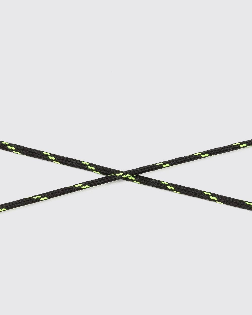 P448 Shoelaces Black/Yellow Promozione