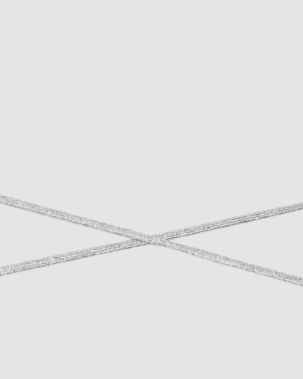 P448 Shoelaces Silver Soddisfazione Garantita