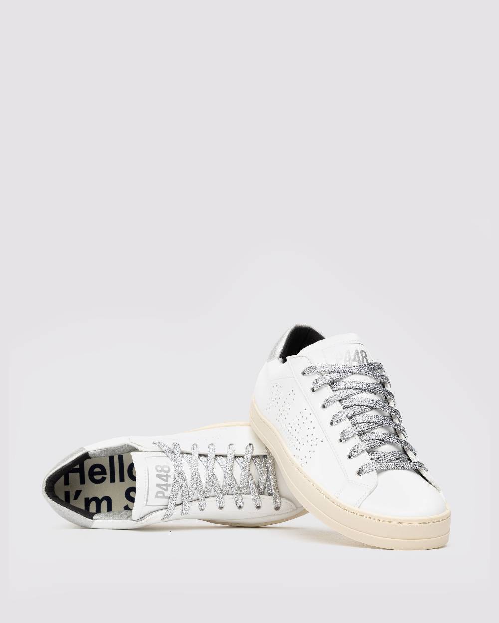 P448 Shoelaces Silver Soddisfazione Garantita