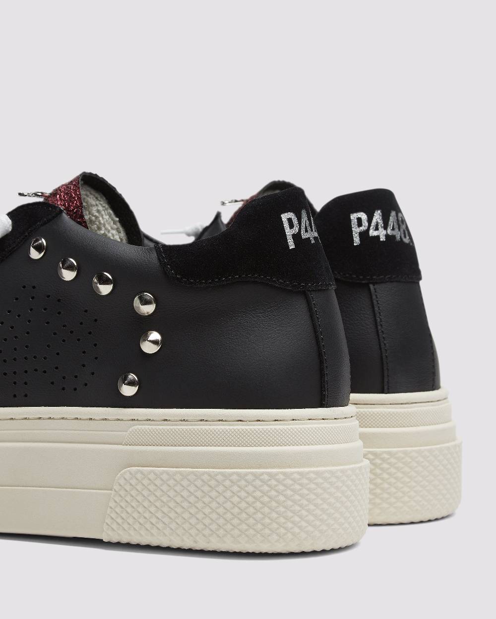 P448 Thea Platform Black/Stud Negozi Online