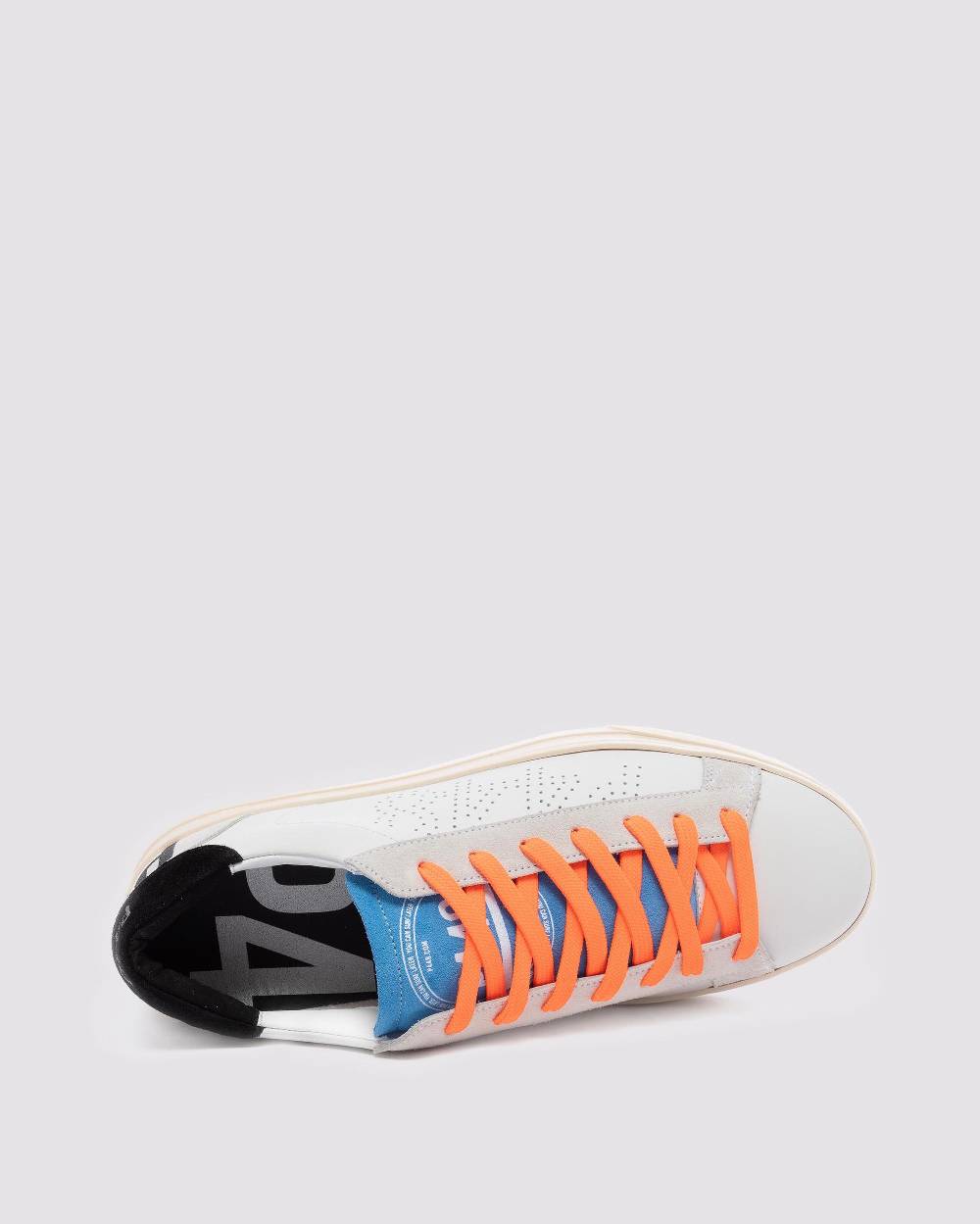 P448 Jack White/Neon Orange In Vendita