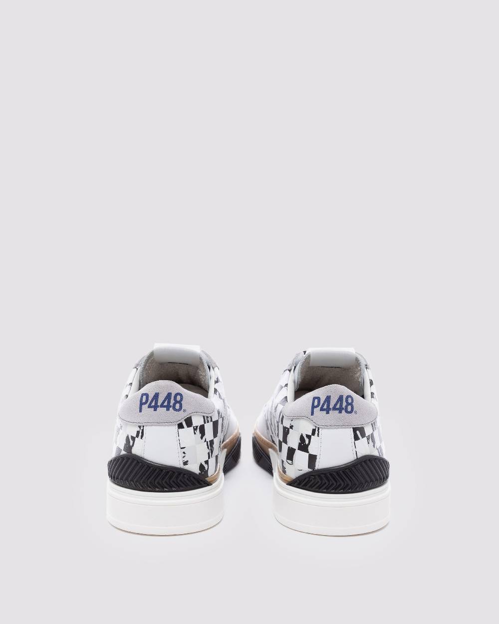 P448 Half Pipe Stained Check Saldi Di Fabbrica