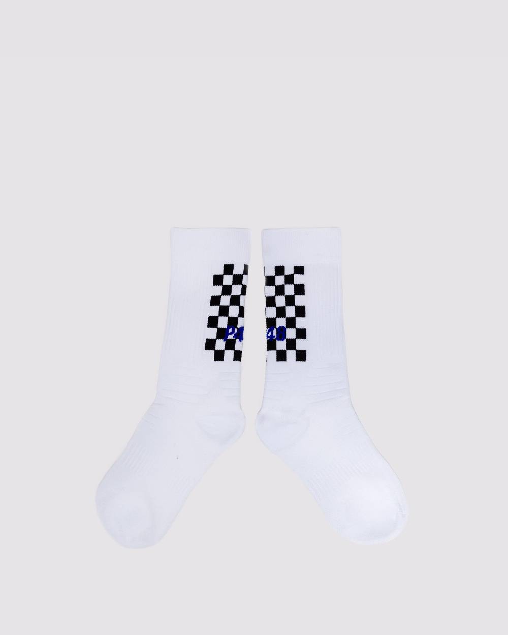 P448 Socks White/Check Vendita Calda