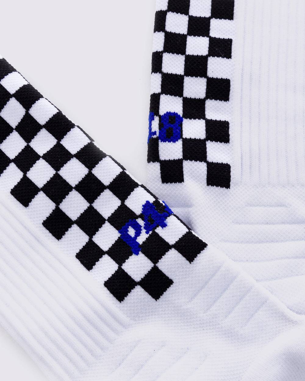 P448 Socks White/Check Vendita Calda