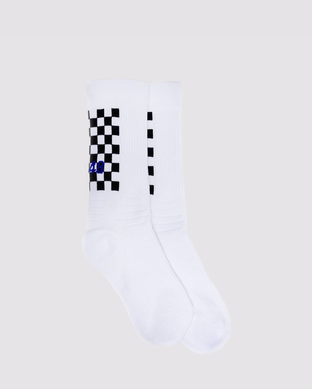 P448 Socks White/Check Vendita Calda