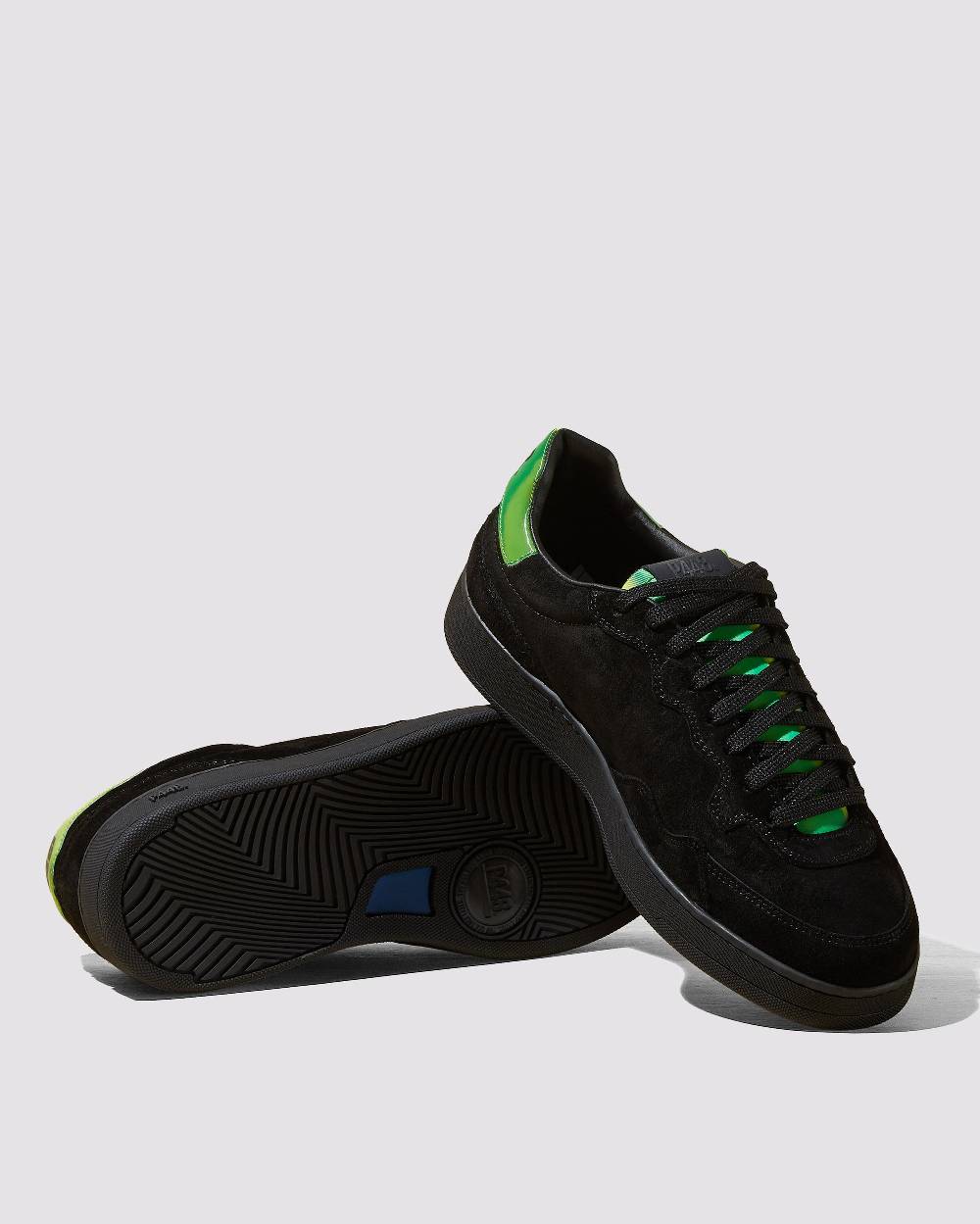 P448 Yam Black/Neon Green Vendite Flash