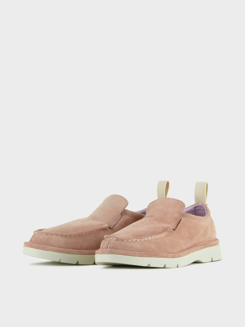 ﻿Panchic SLIP ON P19 DONNA IN SUEDE ROSA CIPRIA Consegna Veloce