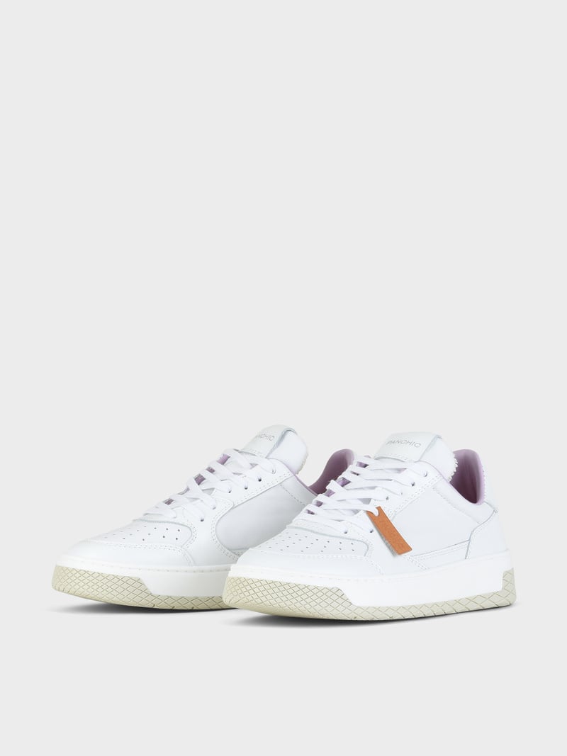 Panchic SNEAKER LOW P02 DONNA IN PELLE BIANCO Offerta