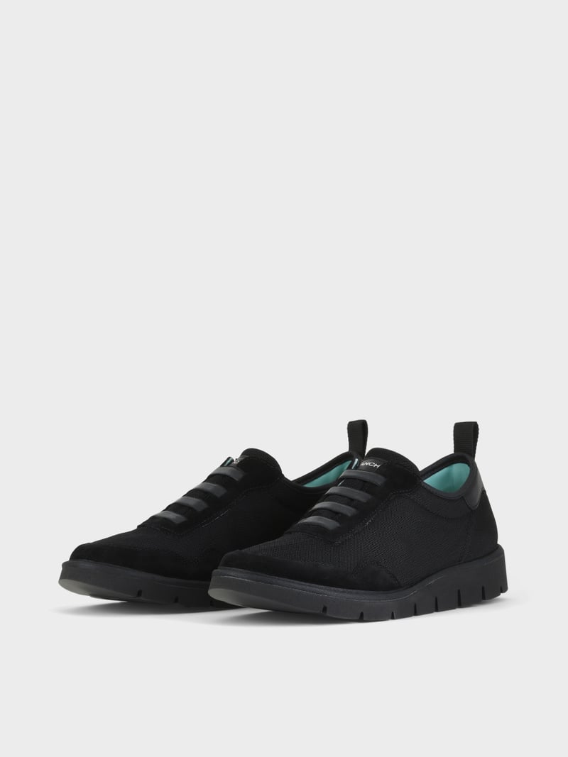 Panchic SLIP ON P05 UOMO IN MESH E SUEDE NERO Sottocosto