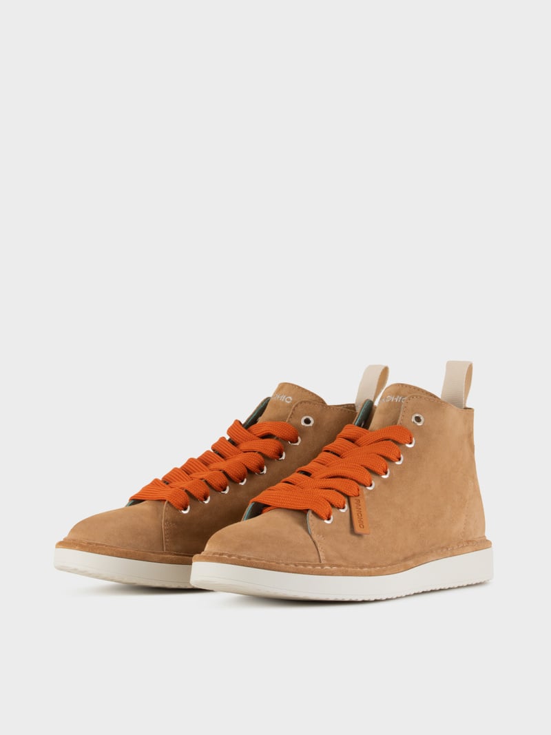 Panchic POLACCHINO P01 UOMO IN SUEDE BISCOTTO-ARANCIO BRUCIATO 2025