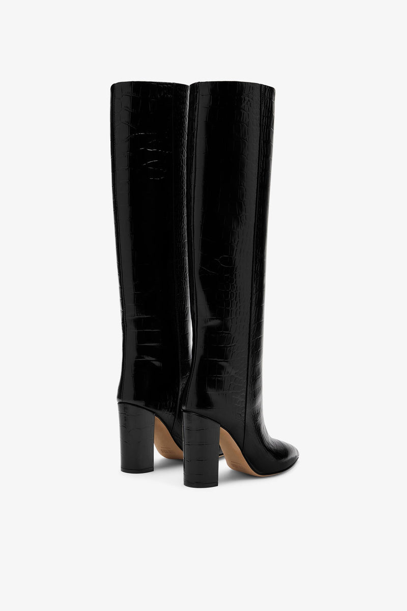 Paris Texas Block Heel Boot Qualità