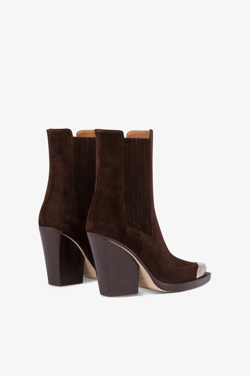 Paris Texas DALLAS EMBELLISHED TOE ANKLE BOOT Soddisfazione Garantita