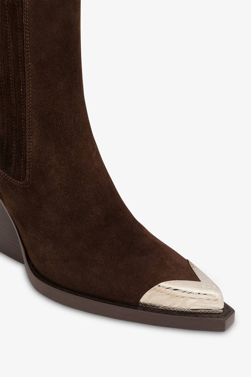 Paris Texas DALLAS EMBELLISHED TOE ANKLE BOOT Soddisfazione Garantita