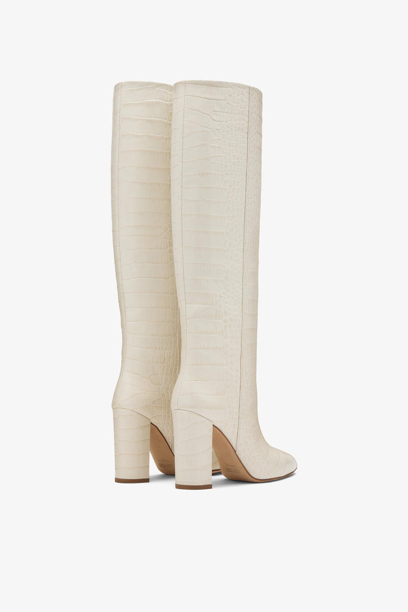 Paris Texas Block Heel Boot Consegna Veloce