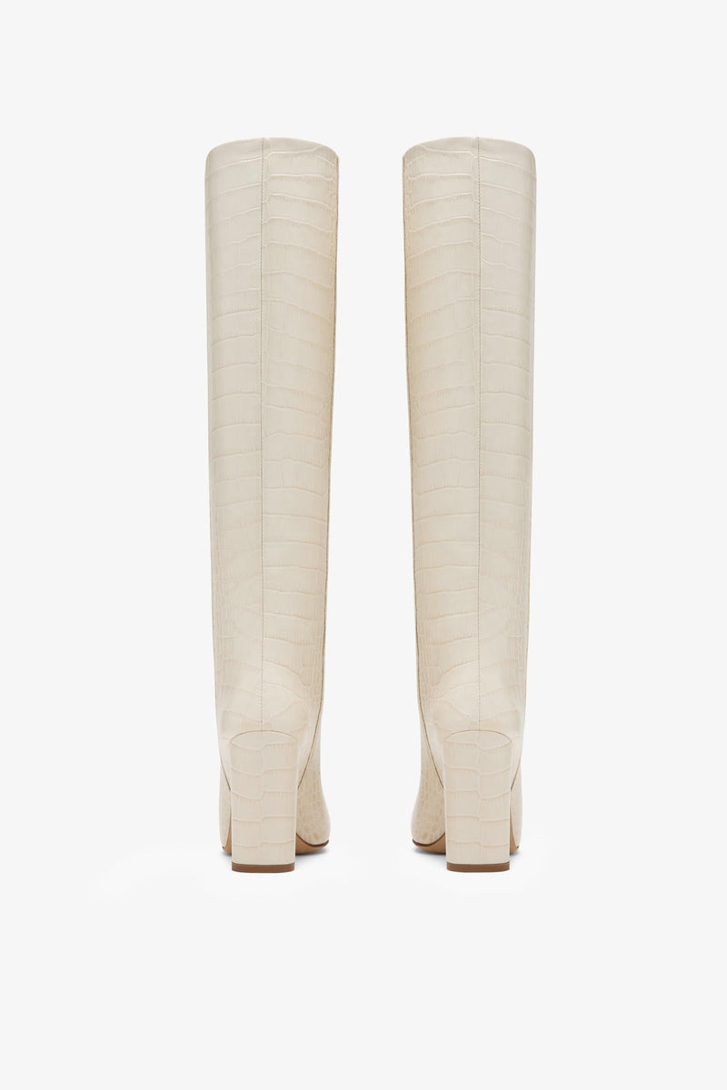 Paris Texas Block Heel Boot Consegna Veloce