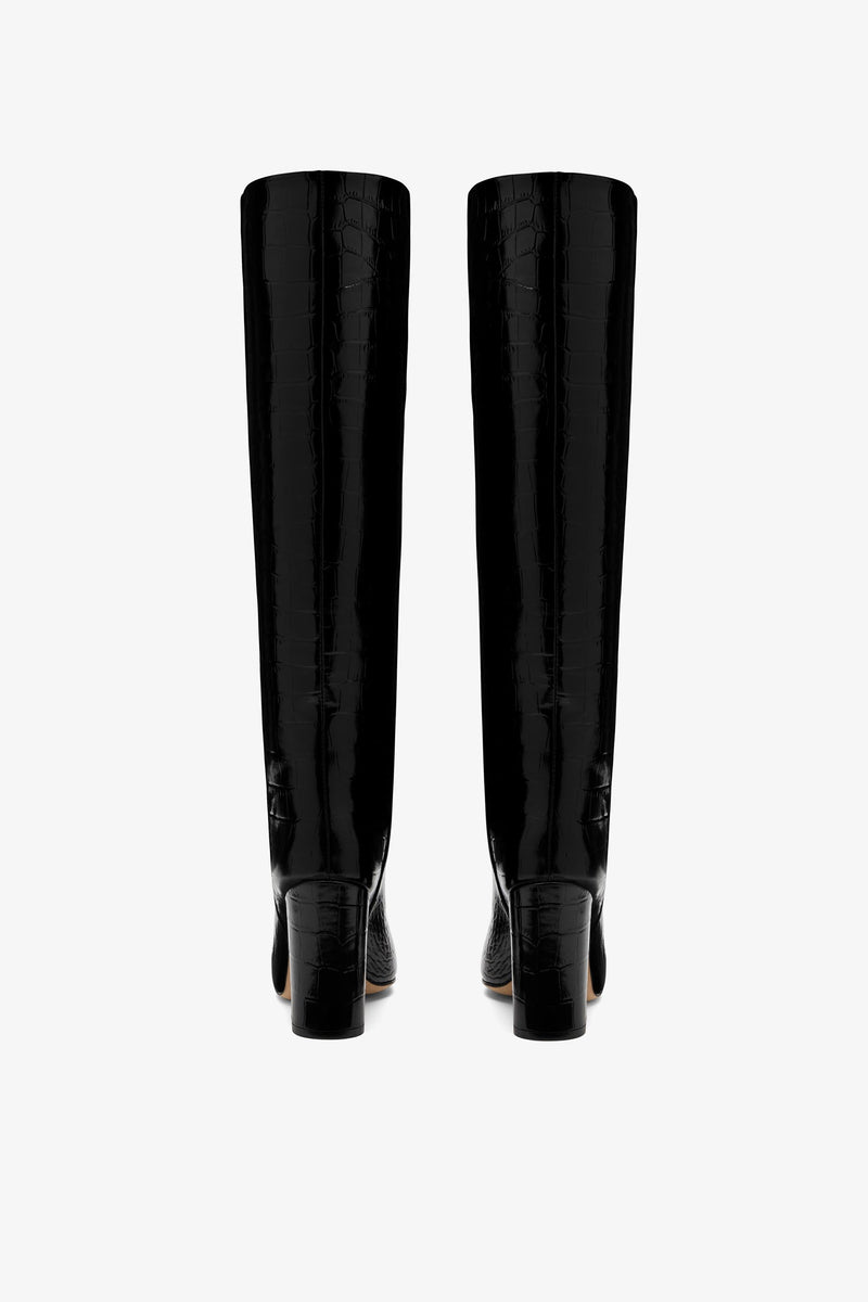 Paris Texas Block Heel Boot Moda