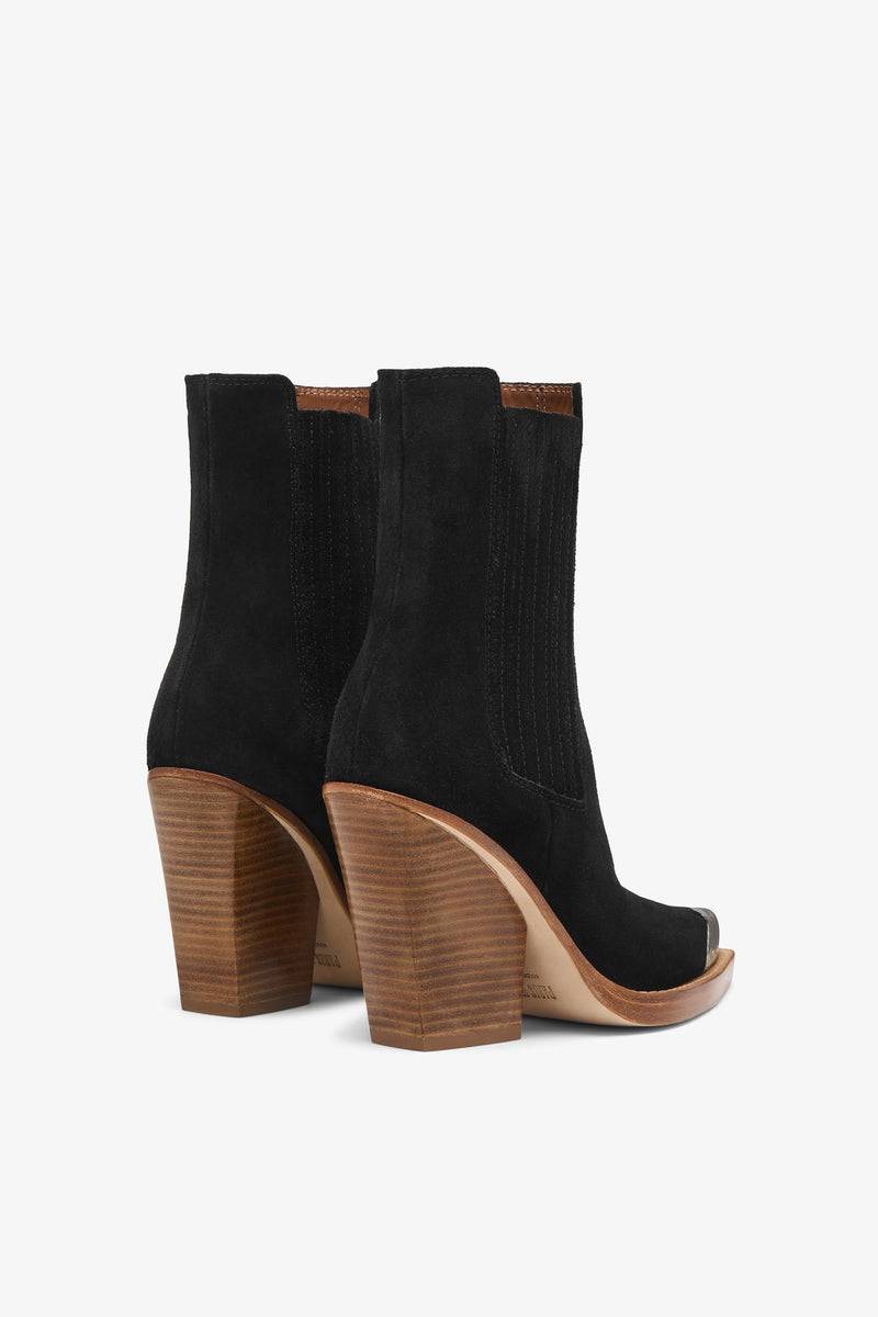 Paris Texas DALLAS EMBELLISHED TOE ANKLE BOOT Soddisfazione Garantita
