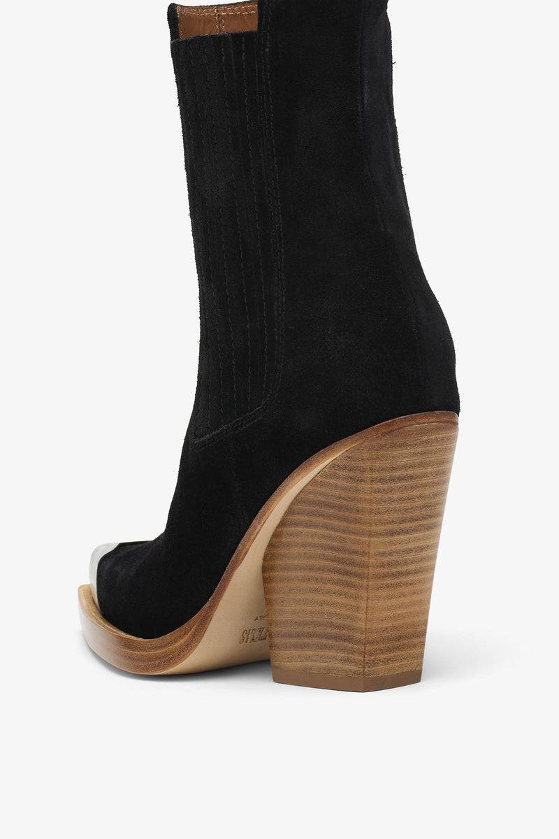 Paris Texas DALLAS EMBELLISHED TOE ANKLE BOOT Soddisfazione Garantita