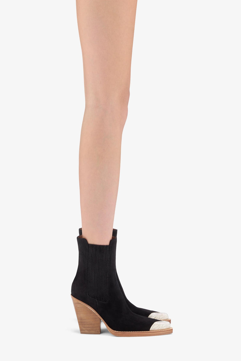 Paris Texas DALLAS EMBELLISHED TOE ANKLE BOOT Soddisfazione Garantita