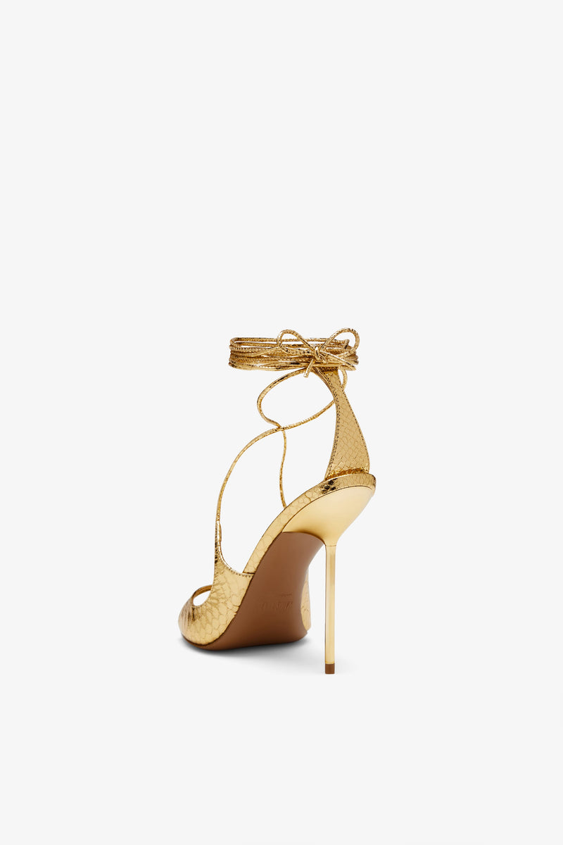 Paris Texas Loulou Lace Up Sandal Fino Al -60%