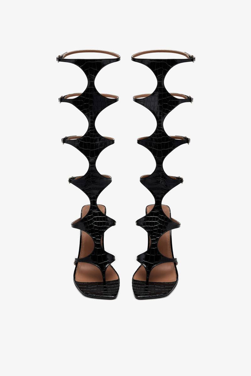 Paris Texas Uma Knee High Sandal Shopping Online