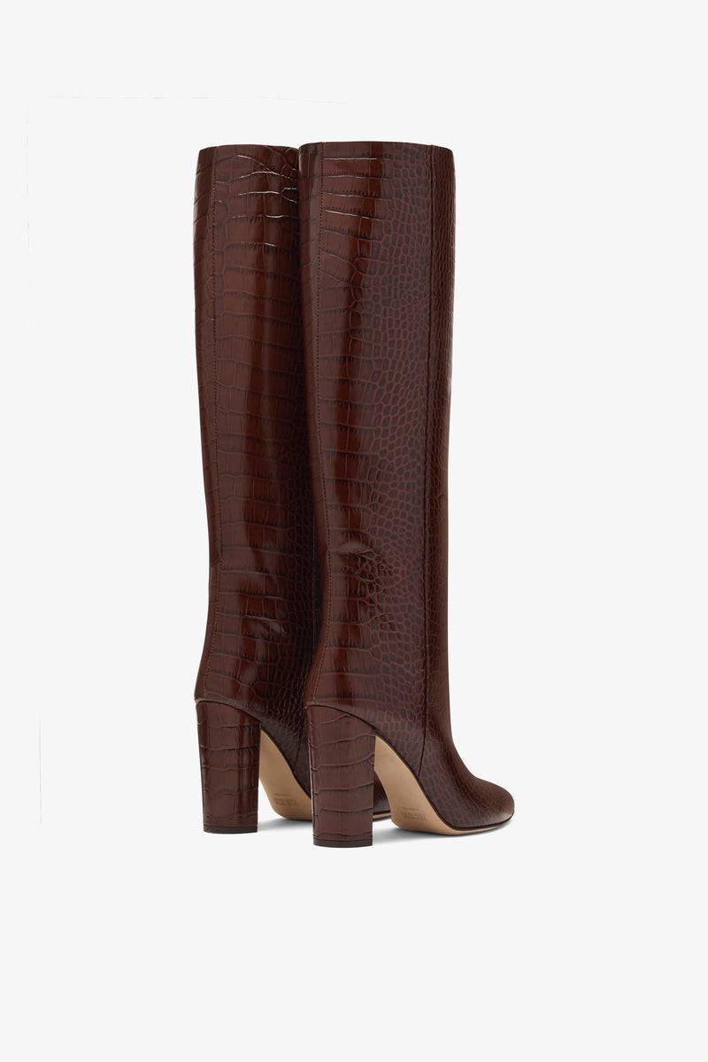 Paris Texas Block Heel Boot Qualità