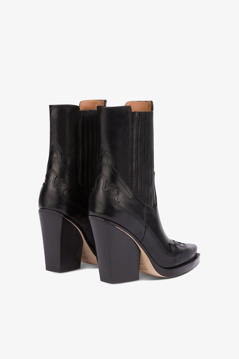 Paris Texas DALLAS EMBROIDERED ANKLE BOOT 100 Promozione