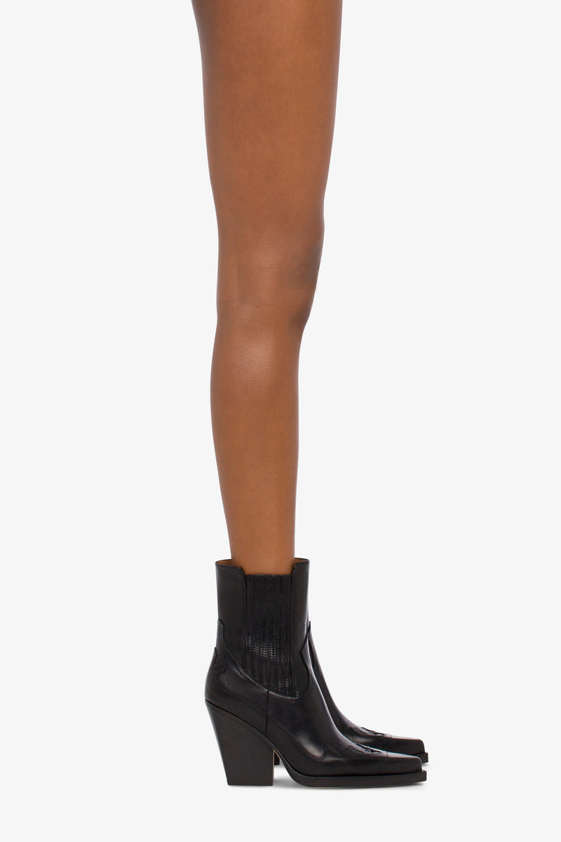 Paris Texas DALLAS EMBROIDERED ANKLE BOOT 100 Promozione