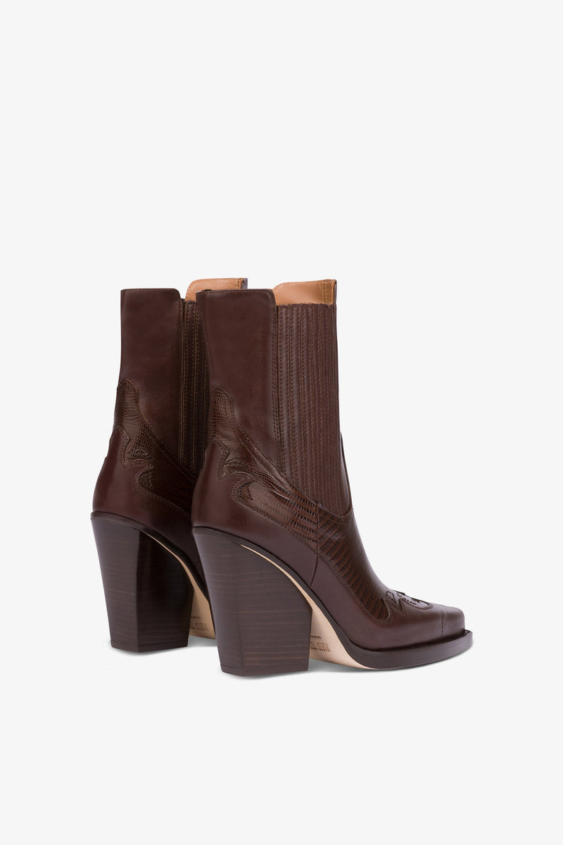 Paris Texas DALLAS EMBROIDERED ANKLE BOOT 100 Presa