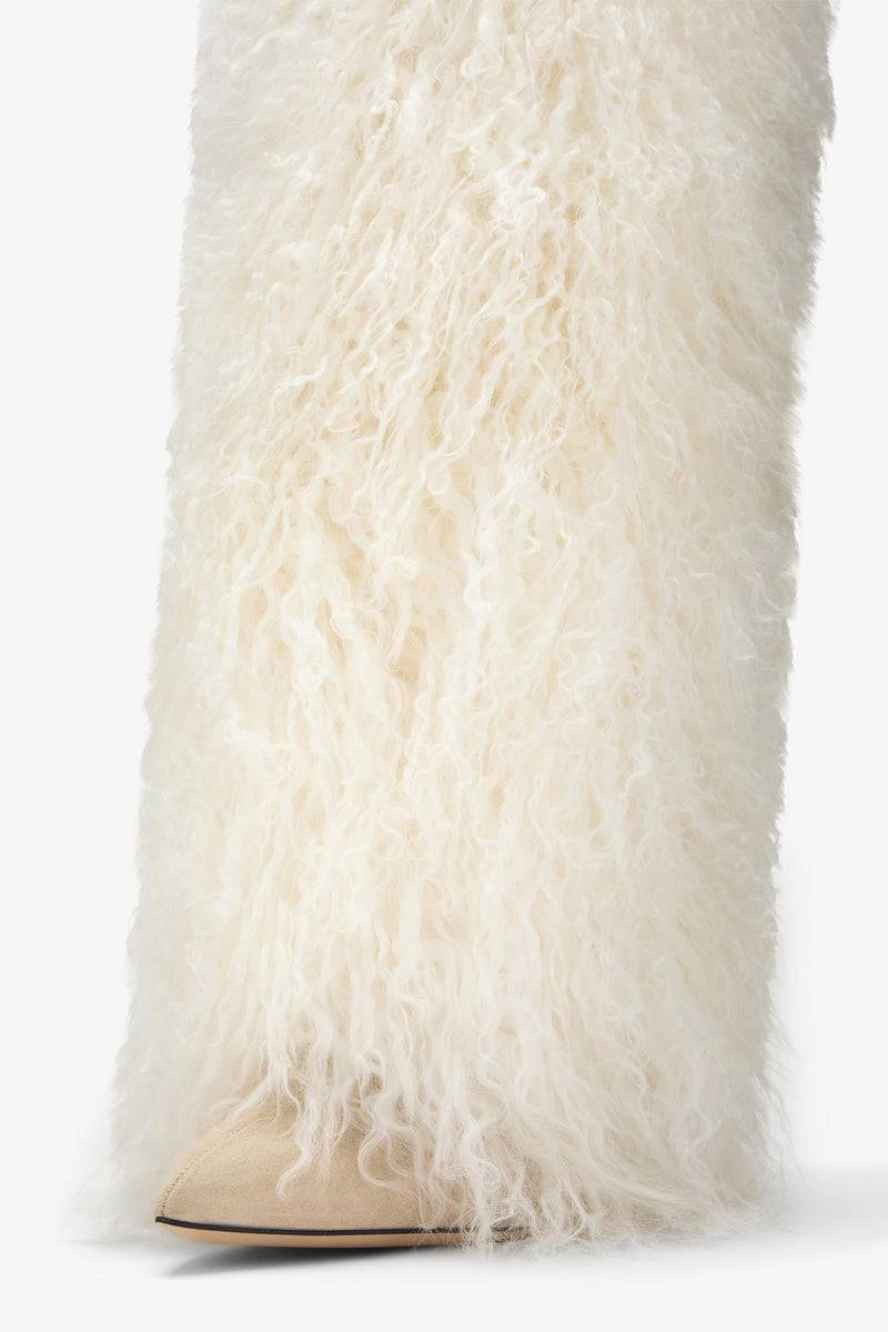 Paris Texas Furry Stiletto Boot Offerta
