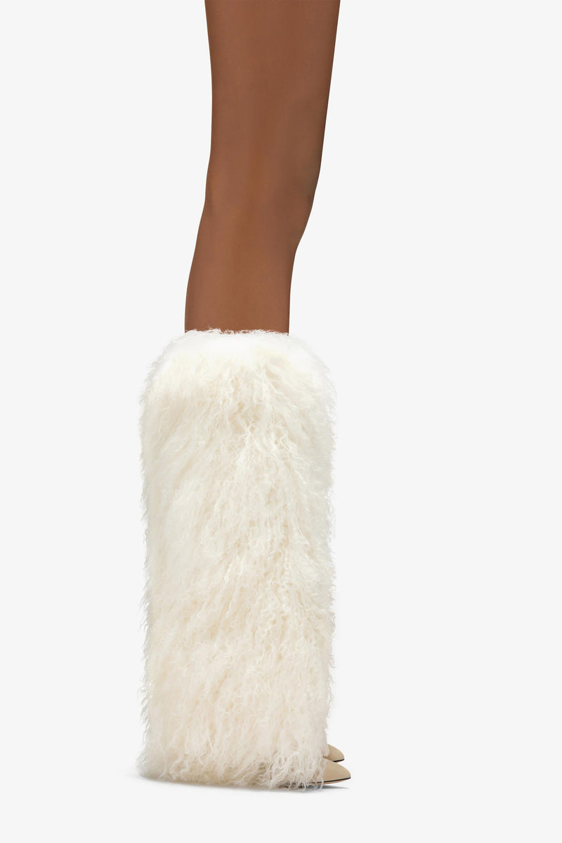 Paris Texas Furry Stiletto Boot Offerta