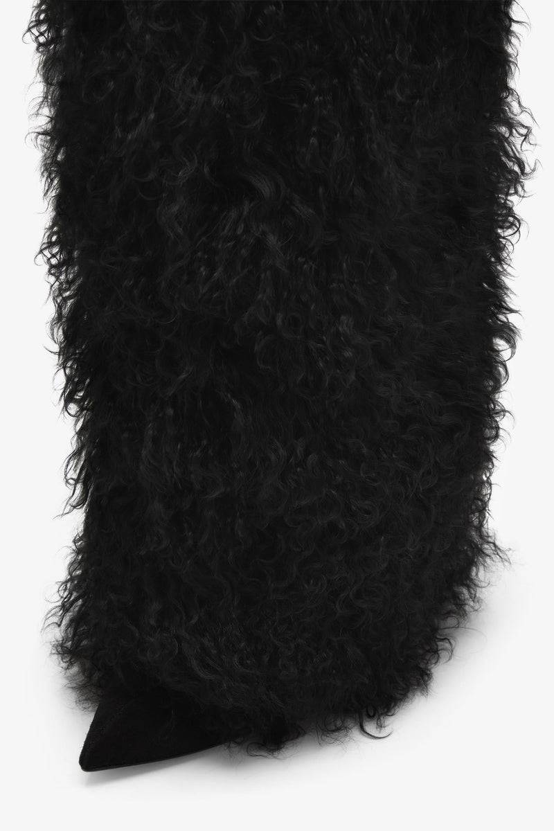 Paris Texas FURRY STILETTO BOOT Economico