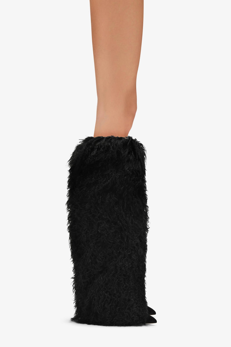 Paris Texas FURRY STILETTO BOOT Economico