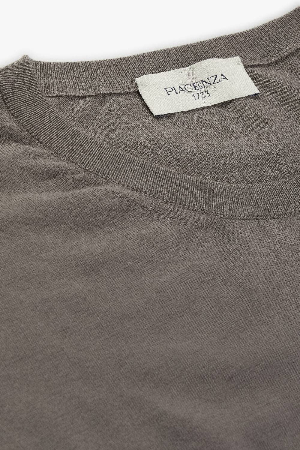 Piacenza 1733 Maglia maniche corte grigio scuro Promozione Limitata