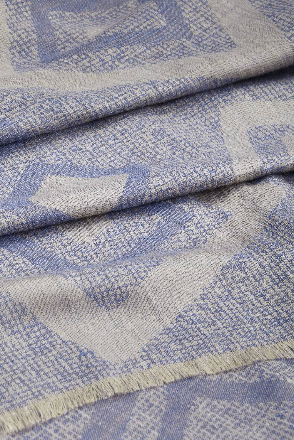 Piacenza 1733 Sciarpa Skyler blu Sconto